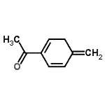 CAS 登录号：784213-29-2， 1-(4-亚甲基-1,5-环己二烯-1-基)乙酮