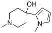 CAS 登录号：78495-93-9， 1-甲基-4-(1-甲基吡咯-2-基)哌啶-4-醇