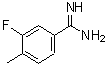 CAS#: 785754-37-2， 3-Fluoro-4-methylbenzenecarboximidamide