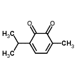CAS#: 78617-27-3， 3-Isopropyl-6-methyl-1,2-benzoquinone