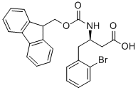 CAS#: 788149-96-2， Fmoc-(R)-3-Amino-4-(2-Bromo-Phenyl)-Butyric Acid
