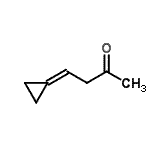 CAS 登录号：79012-52-5， 4-环丙亚基-2-丁酮