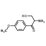 CAS#: 790158-27-9， 2-Amino-3-hydroxy-1-(4-methoxyphenyl)-1-propanone