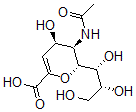 CAS#: 79026-37-2， (4R,5R,6R)-5-Acetamido-4-Hydroxy-6-[(1R,2R)-1,2,3-Trihydroxypropyl]-5,6-Dihydro-4H-Pyran-2-Carboxylic Acid