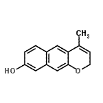 CAS#: 790302-41-9， 4-Methyl-2H-benzo[g]chromen-8-ol