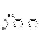 CAS#: 791047-63-7， 2-Methyl-4-(4-pyridinyl)benzoic acid