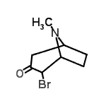 CAS#: 791531-41-4， 2-Bromo-8-methyl-8-azabicyclo[3.2.1]octan-3-one