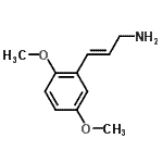 CAS#: 791563-64-9， (2E)-3-(2,5-Dimethoxyphenyl)-2-propen-1-amine