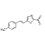CAS#: 791852-87-4， 5-[(E)-2-(4-Methylphenyl)vinyl]-2-nitro-1,3-oxazole