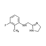 CAS#: 792153-97-0， N-(4,5-Dihydro-1H-imidazol-2-ylmethyl)-3-fluoro-2-methylaniline