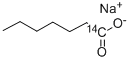 CAS#: 79243-08-6， Heptanoic Acid Sodium Salt [1-14C]