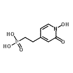 CAS#: 792894-97-4， [2-(1-Hydroxy-2-oxo-1,2-dihydro-4-pyridinyl)ethyl]phosphonic acid