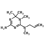 CAS#: 792897-92-8， N<sup>2</sup>-Allyl-N<sup>2</sup>,1,6,6-tetramethyl-1,6-dihydro-1,3,5-triazine-2,4-diamine