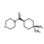 CAS 登录号：792899-99-1， (顺式-4-氨基-4-甲基环己基)(4-吗啉基)甲酮