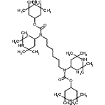 CAS#: 79317-10-5， Bis(2,2,6,6-tetramethyl-4-piperidinyl) 1,6-hexanediylbis[(2,2,6,6-tetramethyl-4-piperidinyl)carbamate]