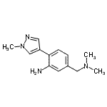 CAS#: 793667-45-5， 5-[(Dimethylamino)methyl]-2-(1-methyl-1H-pyrazol-4-yl)aniline