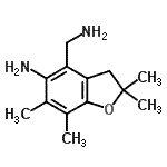 CAS#: 794500-87-1， 4-(aminomethyl)-2,2,6,7-tetramethyl-3H-benzofuran-5-amine