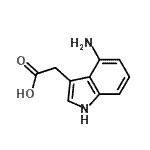 CAS 登录号：79473-07-7， (4-氨基-1H-吲哚-3-基)乙酸