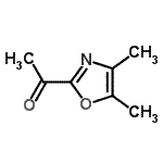 CAS 登录号：79495-05-9， 1-(4,5-二甲基-1,3-恶唑-2-基)乙酮