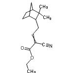 CAS#: 79569-93-0， Ethyl 2-cyano-4-(3,3-dimethylbicyclo[2.2.1]hept-2-yl)-2-butenoate