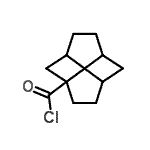 CAS#: 79635-04-4， Tricyclo[4.4.0.0<sup>3,8</sup>]decane-1-carbonyl chloride