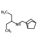 CAS#: 79671-99-1， N-(Bicyclo[2.2.1]hept-2-ylmethyl)-3-pentanamine