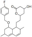 CAS#: 79691-18-2， (4R,6R)-6-[2-[(1R,2R,8R,8aS)-8-[(4-Fluorophenyl)Methoxy]-2,6-Dimethyl-1,2,6,7,8,8a-Hexahydronaphthalen-1-Yl]Ethyl]-4-Hydroxyoxan-2-One