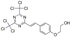 CAS#: 79771-30-5， 2-[4-[(E)-2-[4,6-Bis(Trichloromethyl)-1,3,5-Triazin-2-Yl]Ethenyl]Phenoxy]Ethanol