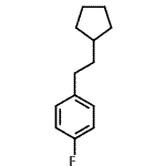 CAS#: 797752-67-1， 1-(2-Cyclopentylethyl)-4-fluorobenzene