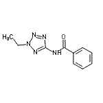 CAS#: 797767-76-1， N-(2-Ethyl-2H-tetrazol-5-yl)benzamide