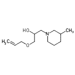 CAS#: 797789-28-7， 1-(Allyloxy)-3-(3-methyl-1-piperidinyl)-2-propanol