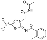 CAS#: 79798-91-7， 3-Acetyl-N-[3-(2-Amino-2-Oxoethyl)-5-Nitro-1,3-Thiazol-2-Ylidene]-2-Methylbenzamide