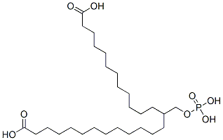 CAS#: 79806-85-2， 13-(Phosphonooxymethyl)Hexacosanedioic Acid