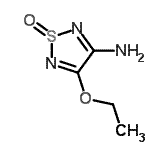 CAS#: 79844-91-0， 4-Ethoxy-1,2,5-thiadiazol-3-amine 1-oxide