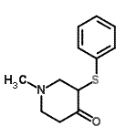 CAS#: 798544-08-8， 1-Methyl-3-(phenylsulfanyl)-4-piperidinone