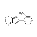 CAS#: 798544-38-4， 6-(2-Methylphenyl)-4H-pyrrolo[2,3-b]pyrazine