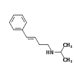 CAS#: 80032-56-0， (E)-N-isopropyl-4-phenyl-but-3-en-1-amine