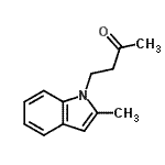 CAS#: 800377-30-4， 4-(2-Methyl-1H-indol-1-yl)-2-butanone