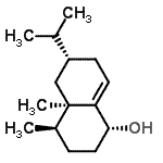 CAS 登录号:800385-96-0, (1R,4R,4aR,6R)-6-异丙基-4,4a-二甲基-1,2,3,4,4a,5,6,7-八氢-1-萘酚