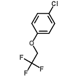CAS#: 80054-80-4， 1-Chloro-4-(2,2,2-trifluoroethoxy)benzene