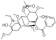 CAS#: 8006-38-0， Aconitine