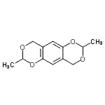 CAS 登录号：80067-73-8， 2,7-二甲基-4,9-二氢[1,3]二恶英并[4,5-g][1,3]苯并二氧杂环己烷
