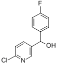 CAS 登录号：80100-31-8， 6-氯-alpha-(4-氟苯基)-3-吡啶甲醇