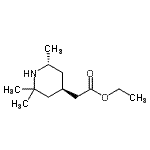 CAS#: 801979-15-7， Ethyl [(4R,6R)-2,2,6-trimethyl-4-piperidinyl]acetate