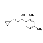 CAS#: 802264-91-1， 2-(Cyclopropylamino)-1-(2,4-dimethylphenyl)ethanol