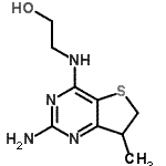 CAS#: 802553-44-2， 2-[(2-Amino-7-methyl-6,7-dihydrothieno[3,2-d]pyrimidin-4-yl)amino]ethanol