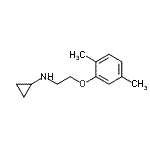 CAS#: 802554-34-3， N-[2-(2,5-Dimethylphenoxy)ethyl]cyclopropanamine