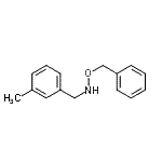 CAS#: 802568-64-5， N-(Benzyloxy)-1-(3-methylphenyl)methanamine