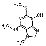CAS#: 802598-29-4， N,3,7-Trimethyl-2-(methylsulfanyl)-7,8-dihydro-3H-purin-6-amine