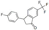 CAS#: 80272-38-4， 3-(4-Fluorophenyl)-6-(Trifluoromethyl)Indan-1-One